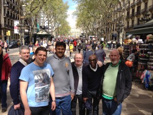 These are the lucky ones, with me, that made it!
